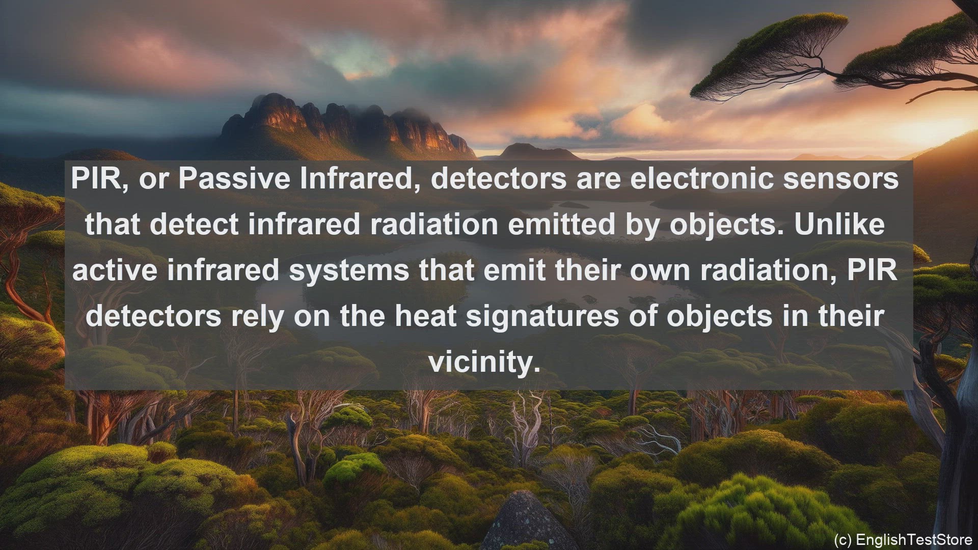 'Video thumbnail for Pir detector in science  definition and examples'