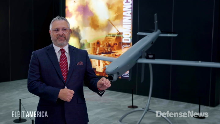 Video thumbnail for Elbit America showcases AI-enabled launch effects and precision strike innovation