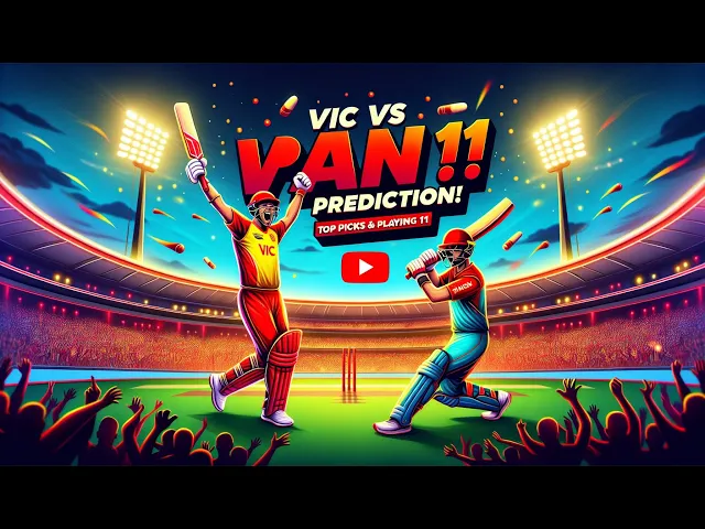 Video thumbnail for VIC vs PAN Dream11 Prediction: VIC Vs PAN: ड्रीम11 टीम प्रेडिक्शन और टॉप पिक्स!