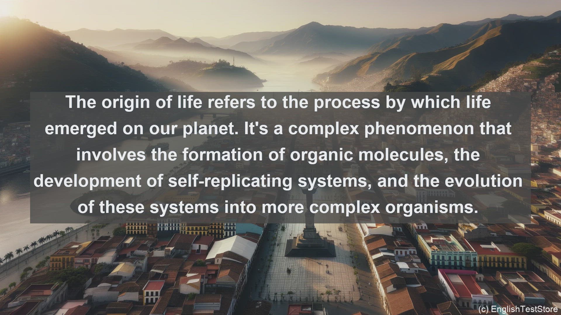 'Video thumbnail for Origin of life in science  definition and examples'