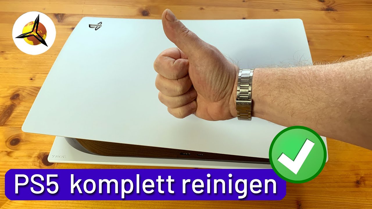 'Video thumbnail for PS5: Lüfter Kühler und Netzteil reinigen / entstauben'