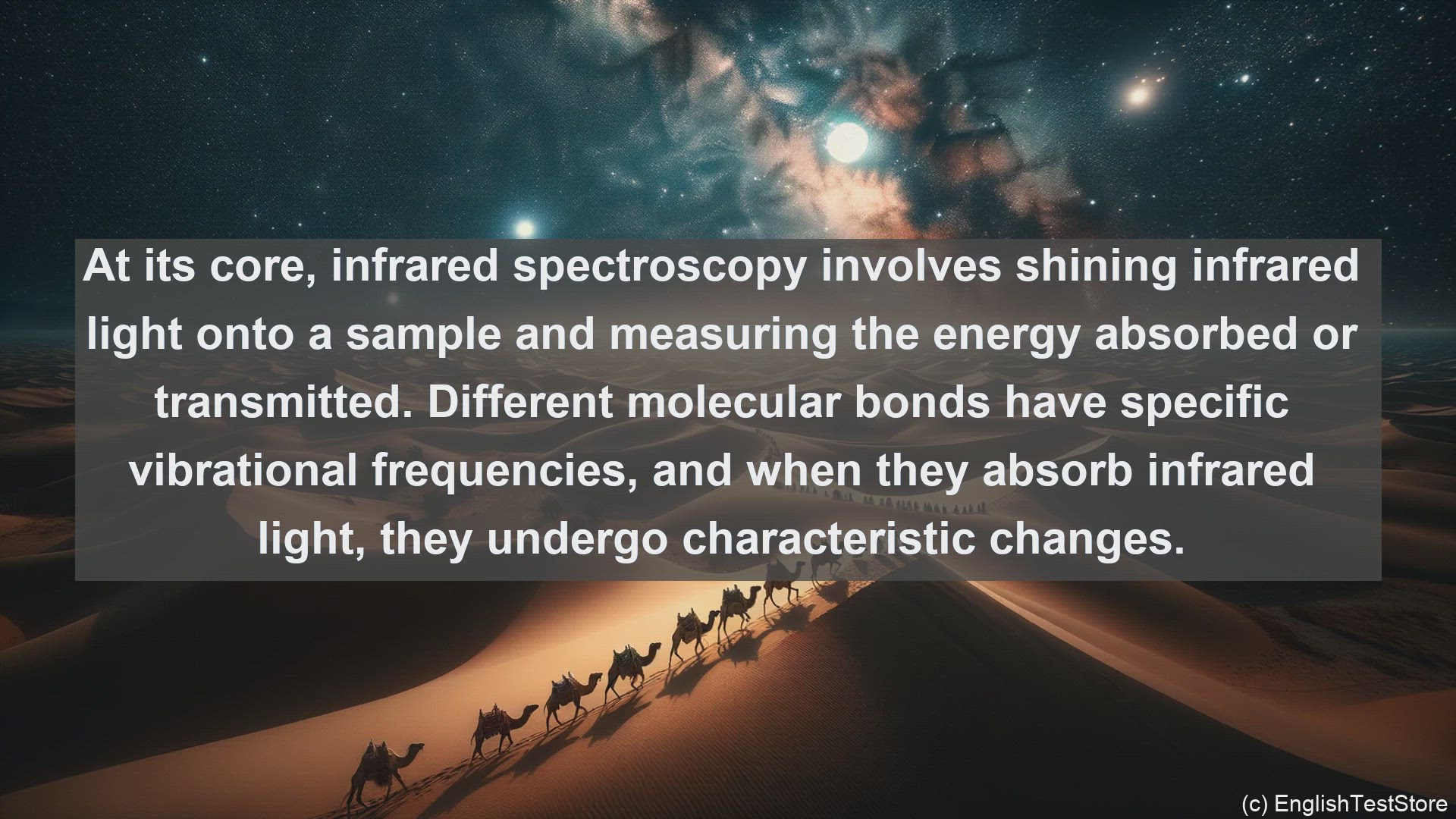 'Video thumbnail for Infrared spectroscopy in science  definition and examples'
