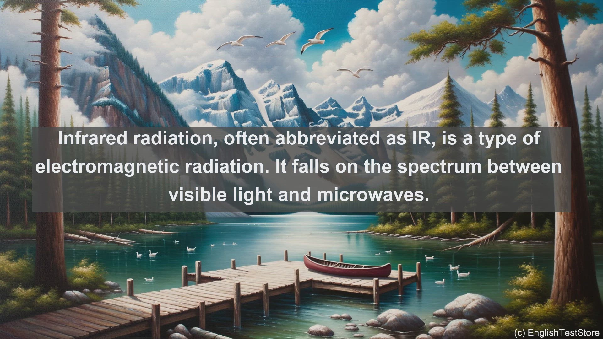 'Video thumbnail for Infrared radiation in science  definition and examples'