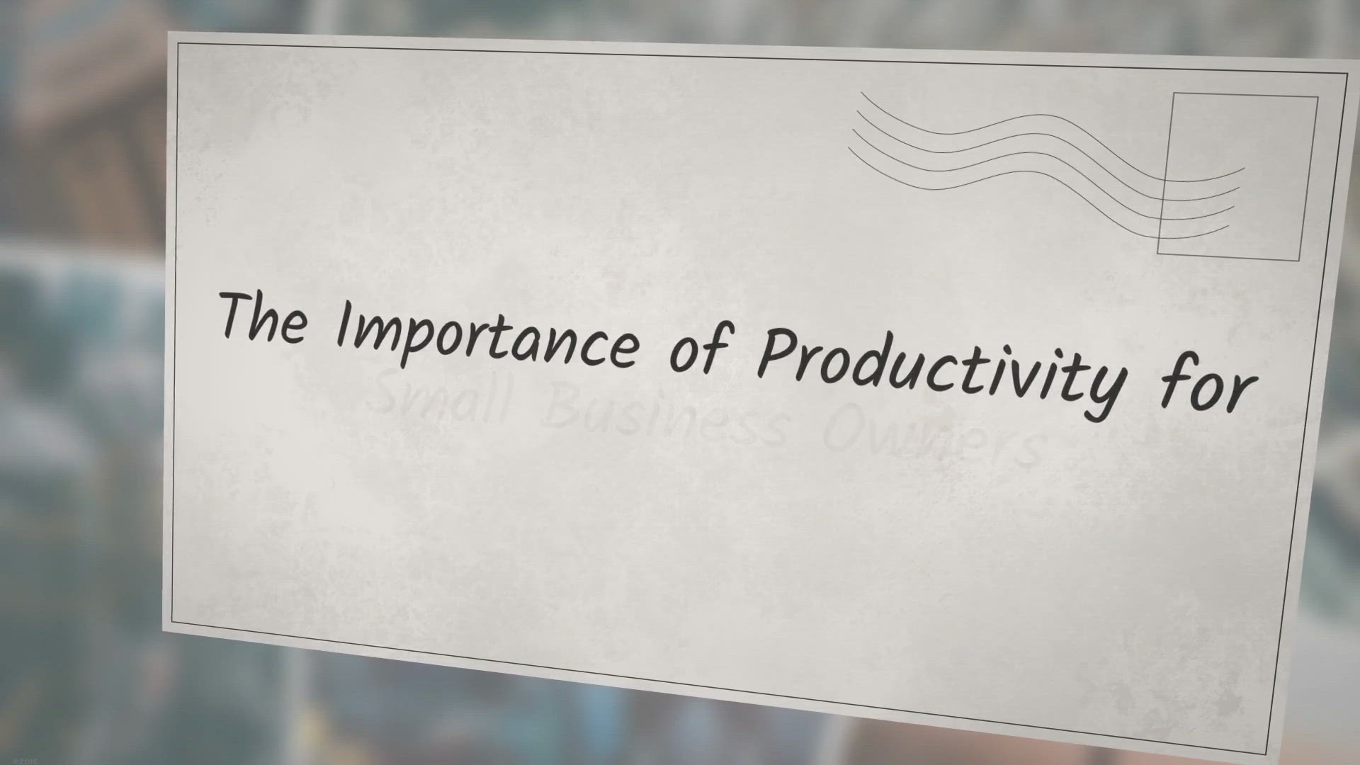 Video thumbnail for Unlocking Success: Powering Small Businesses with Productivity Strategies, Tools, and Inspiring Stories