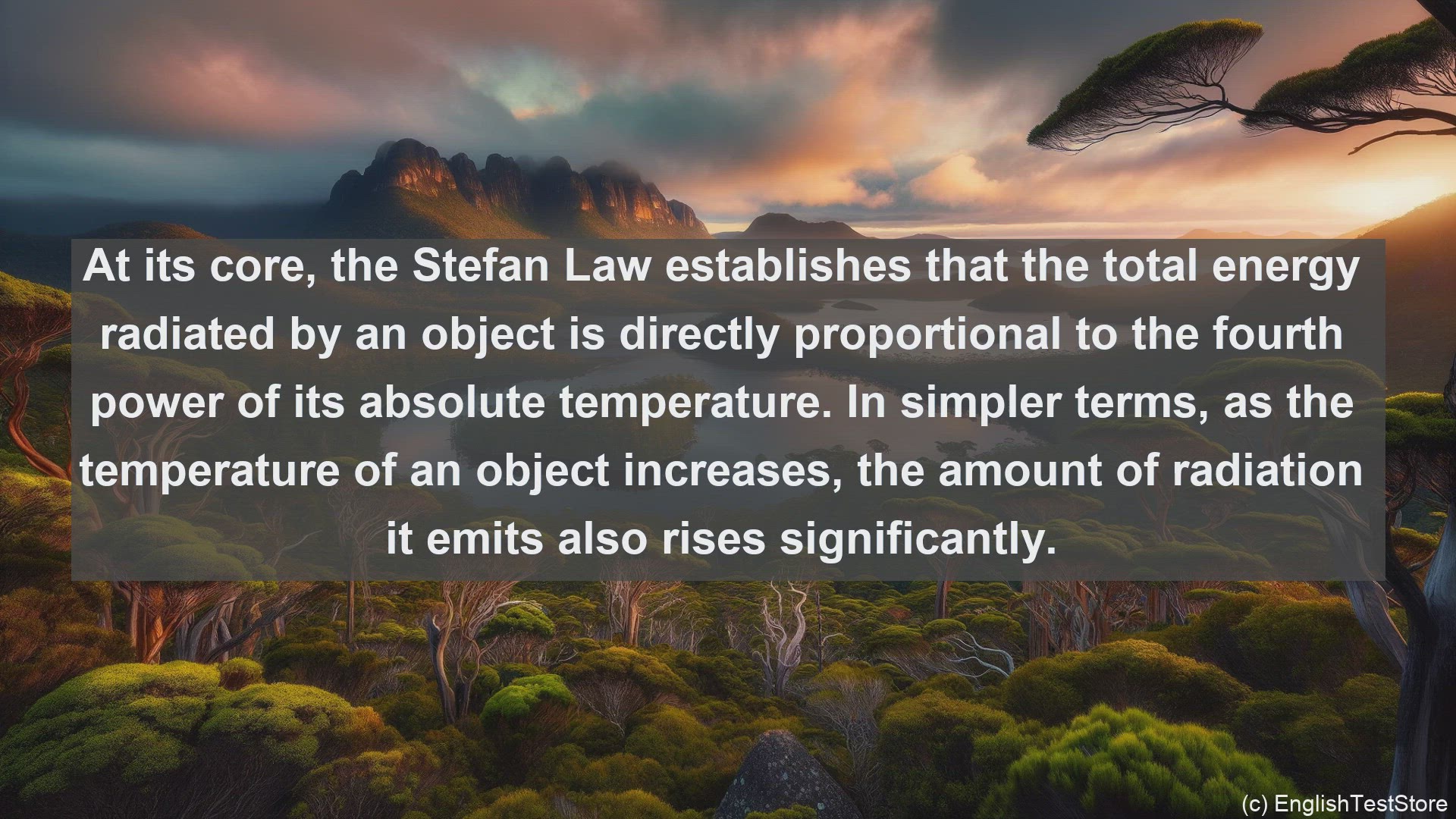 'Video thumbnail for Stefan law in science  definition and examples'