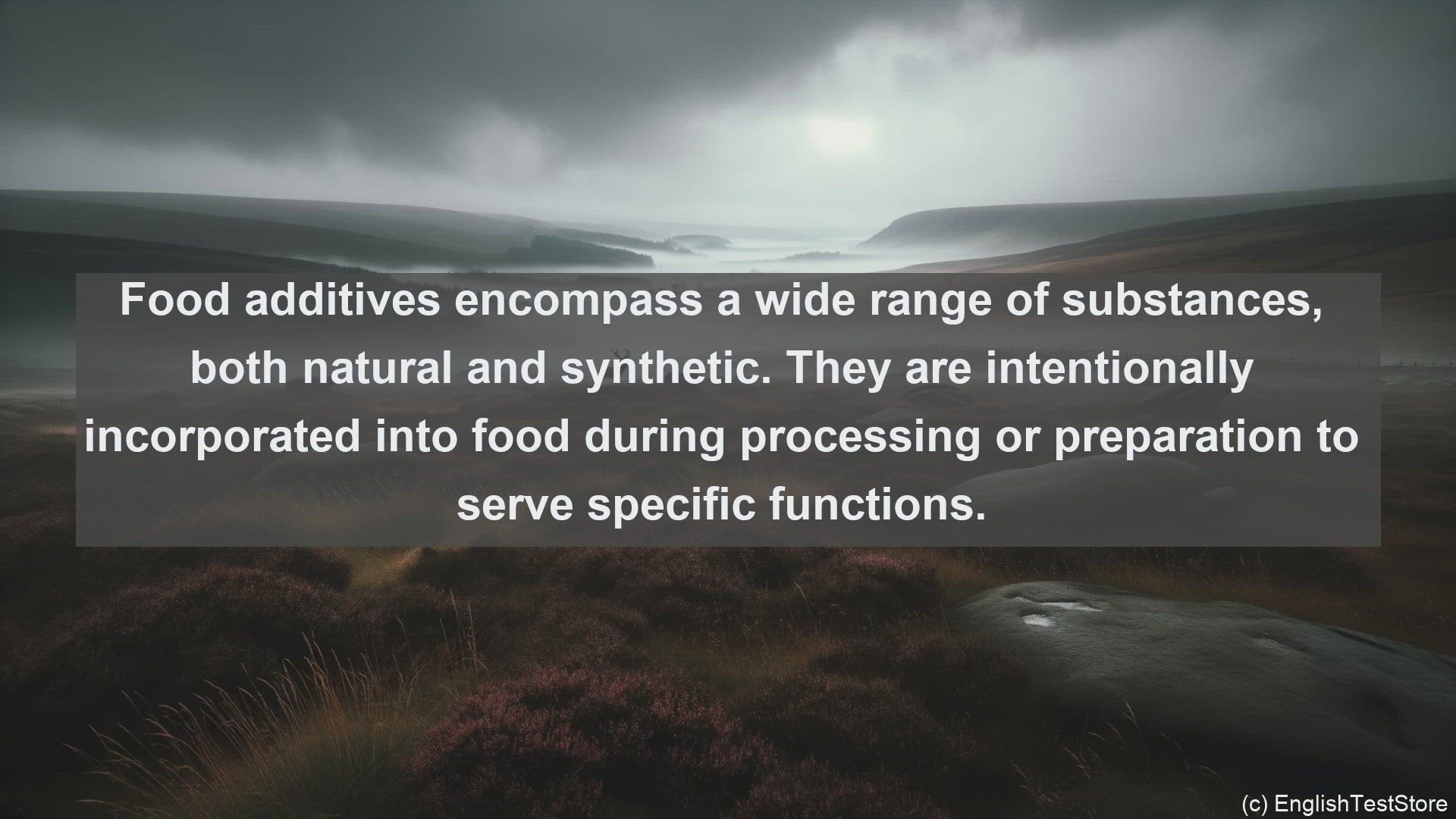 'Video thumbnail for Food additives in science  definition and examples'