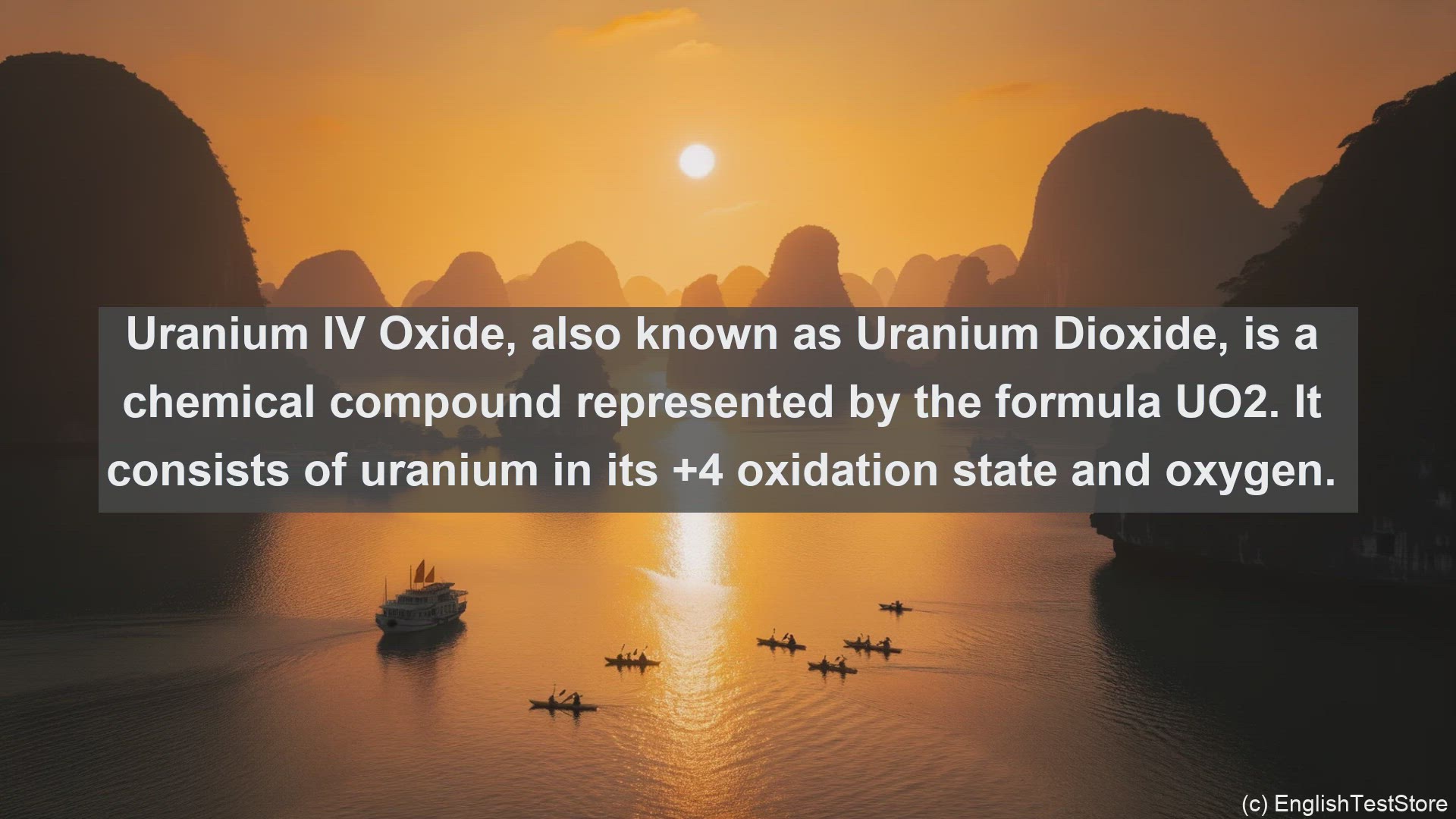 'Video thumbnail for Uranium iv oxide in science  definition and examples'