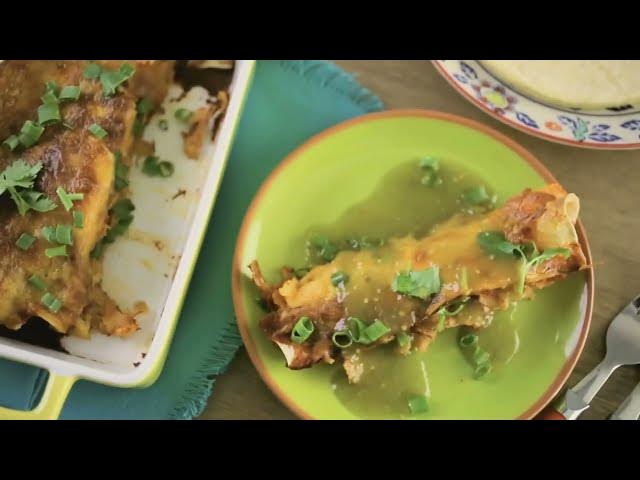 'Video thumbnail for How to Make Comforting Chicken Enchiladas at Home | Easy Mexican-Inspired Recipe'