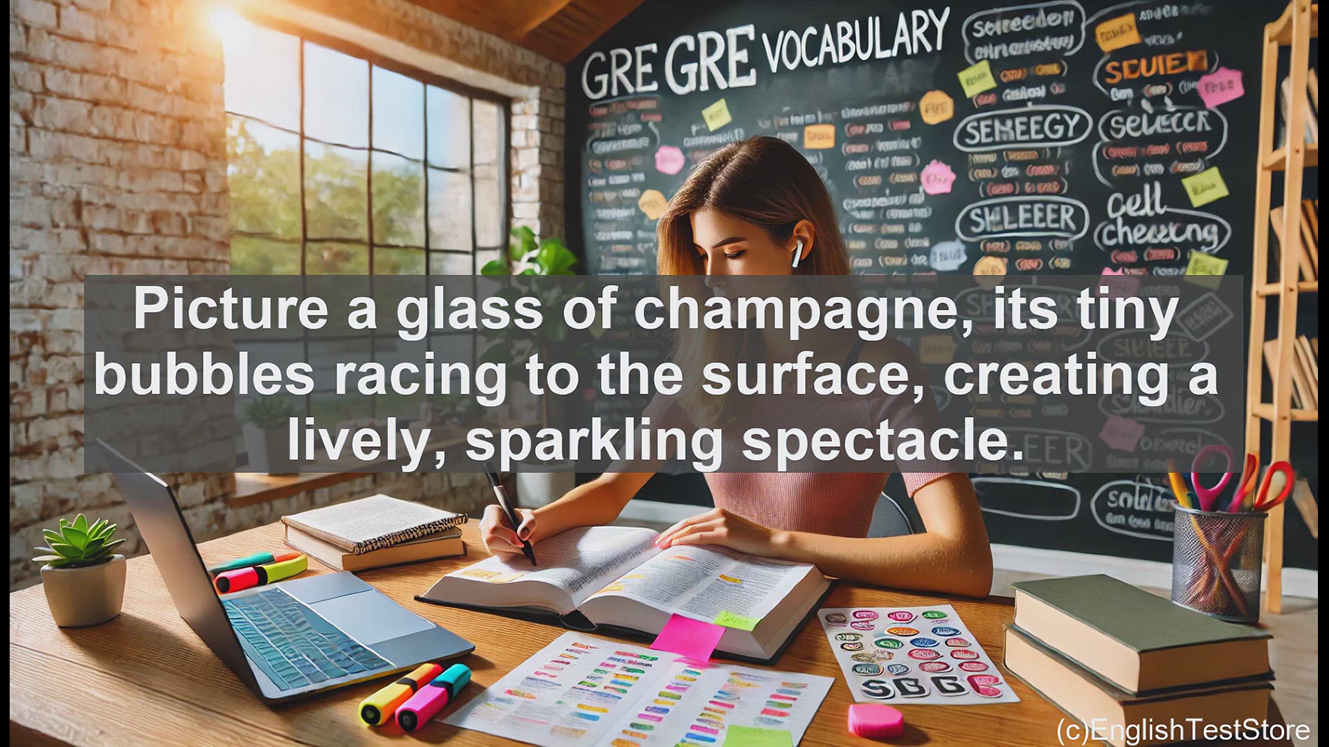 'Video thumbnail for GRE Vocabulary Lesson: The Sparkling Essence of Effervescence'