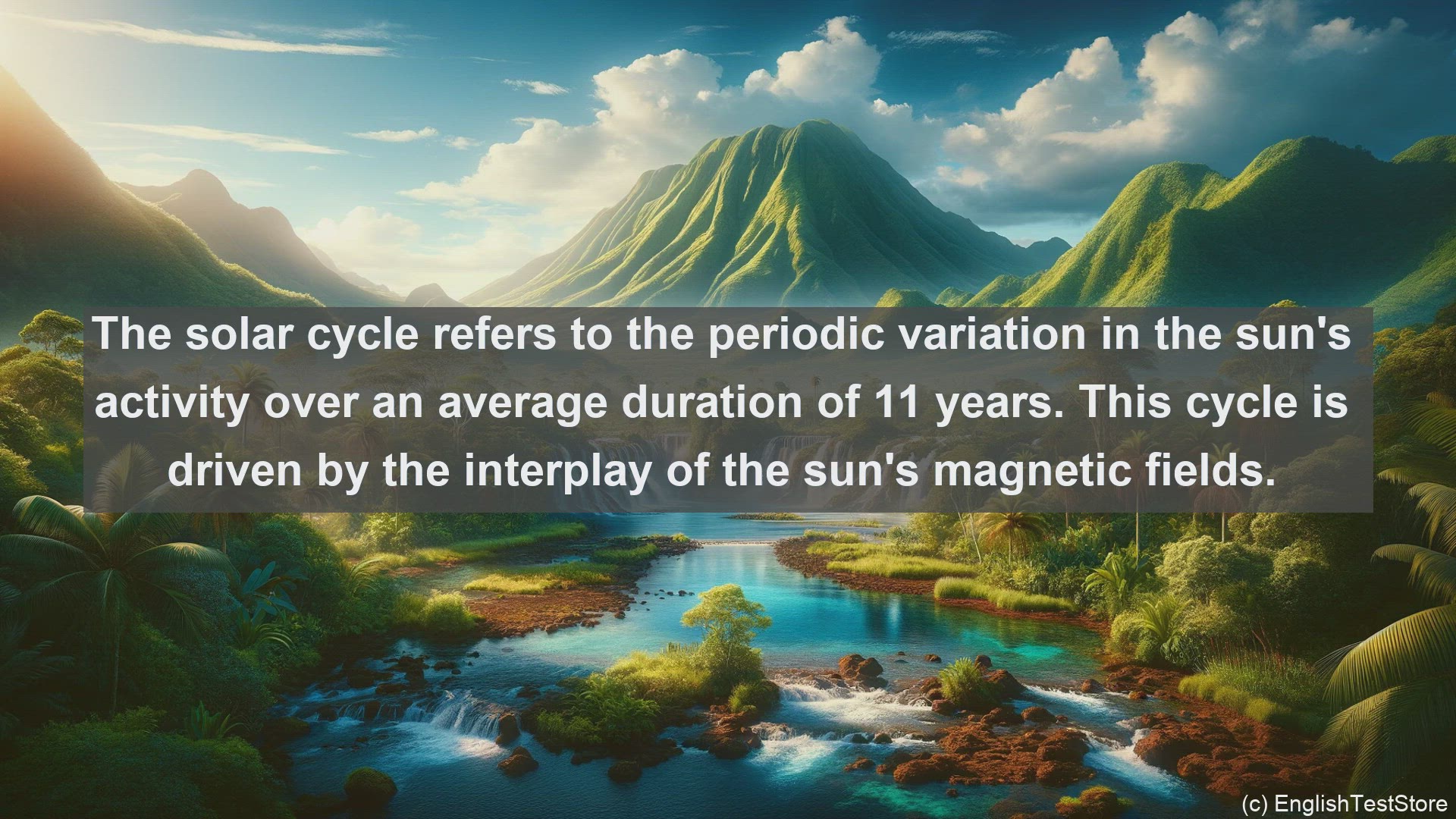 'Video thumbnail for Solar cycle in science  definition and examples'