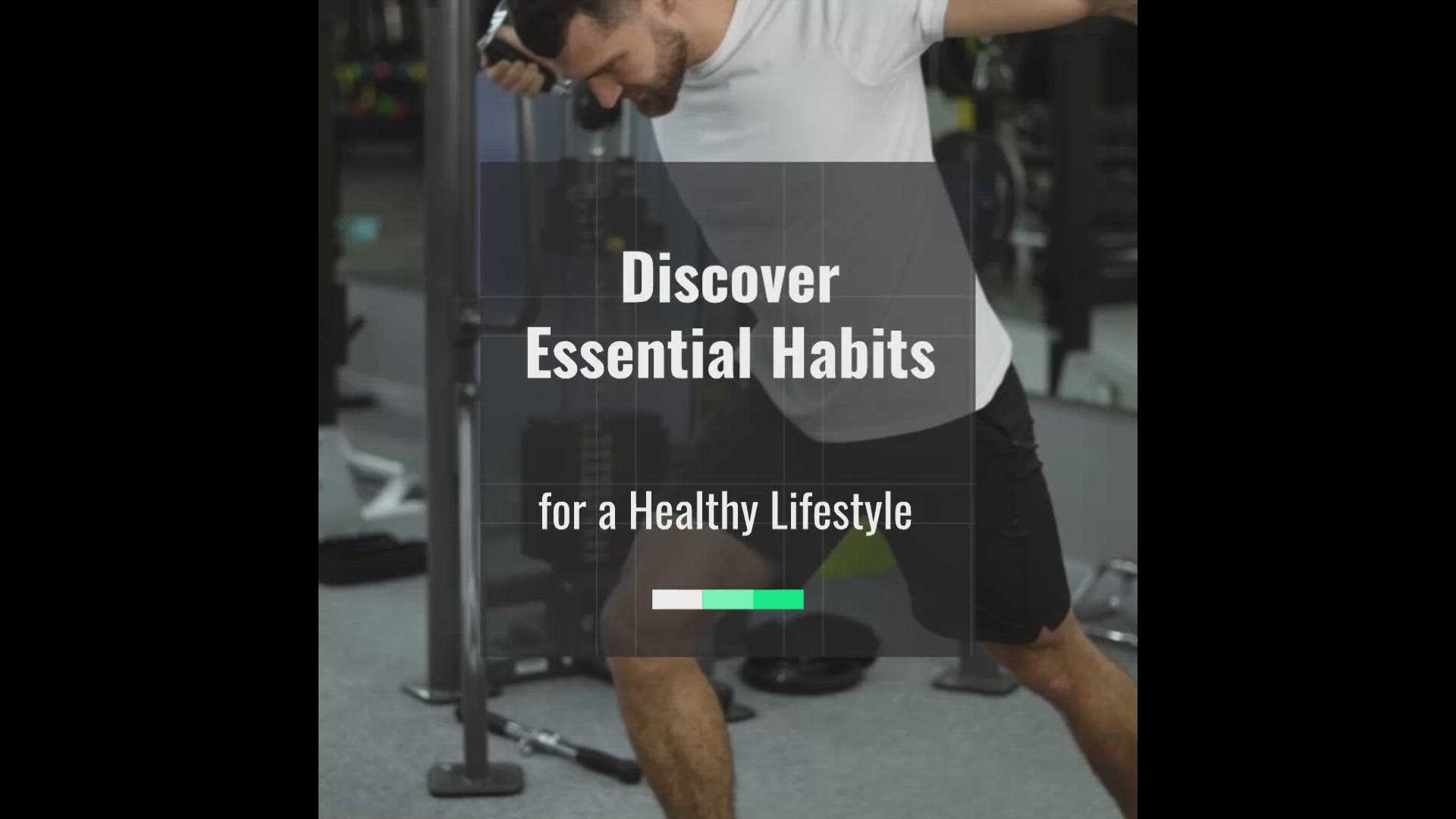 'Video thumbnail for Essential habits for a healthy lifestyle'