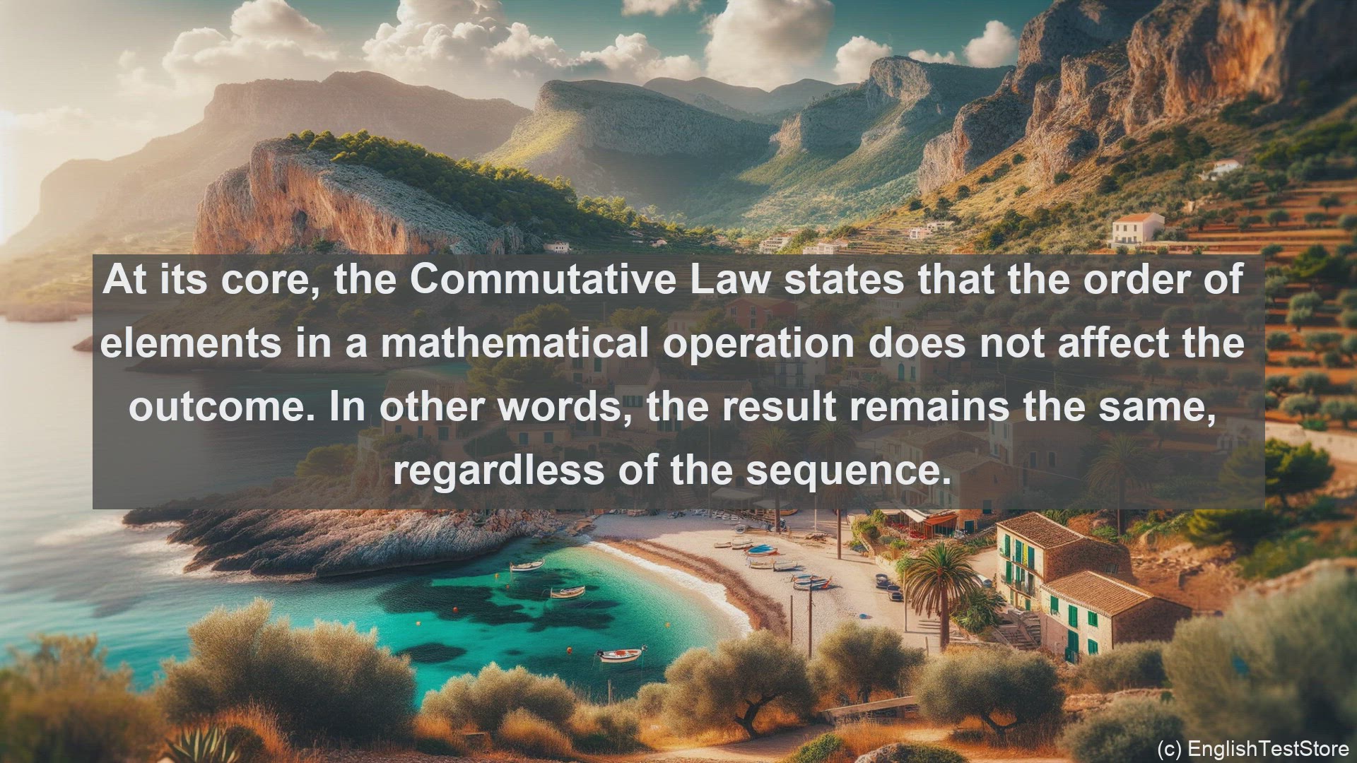 'Video thumbnail for Commutative law for in science  definition and examples'