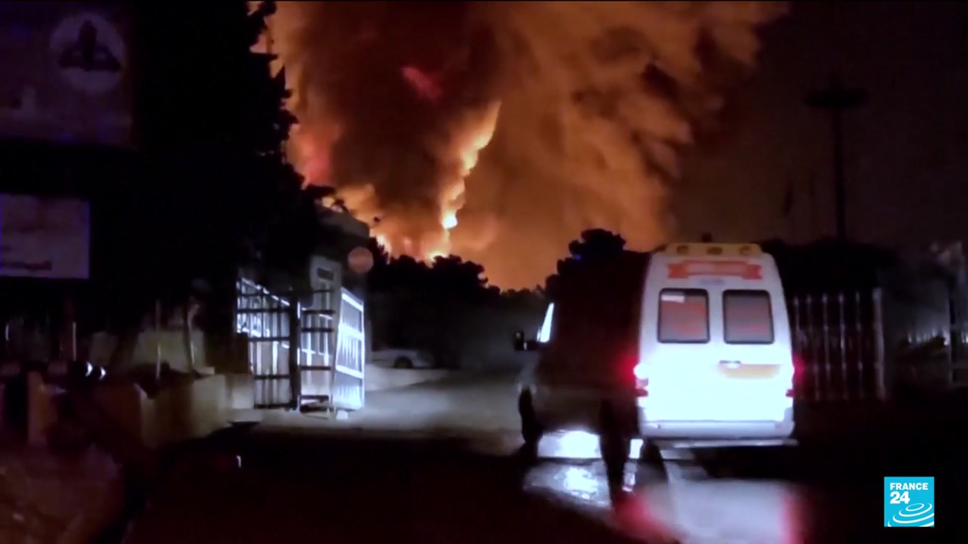 'Video thumbnail for Israeli military says struck over 80 targets in Tehran overnight'