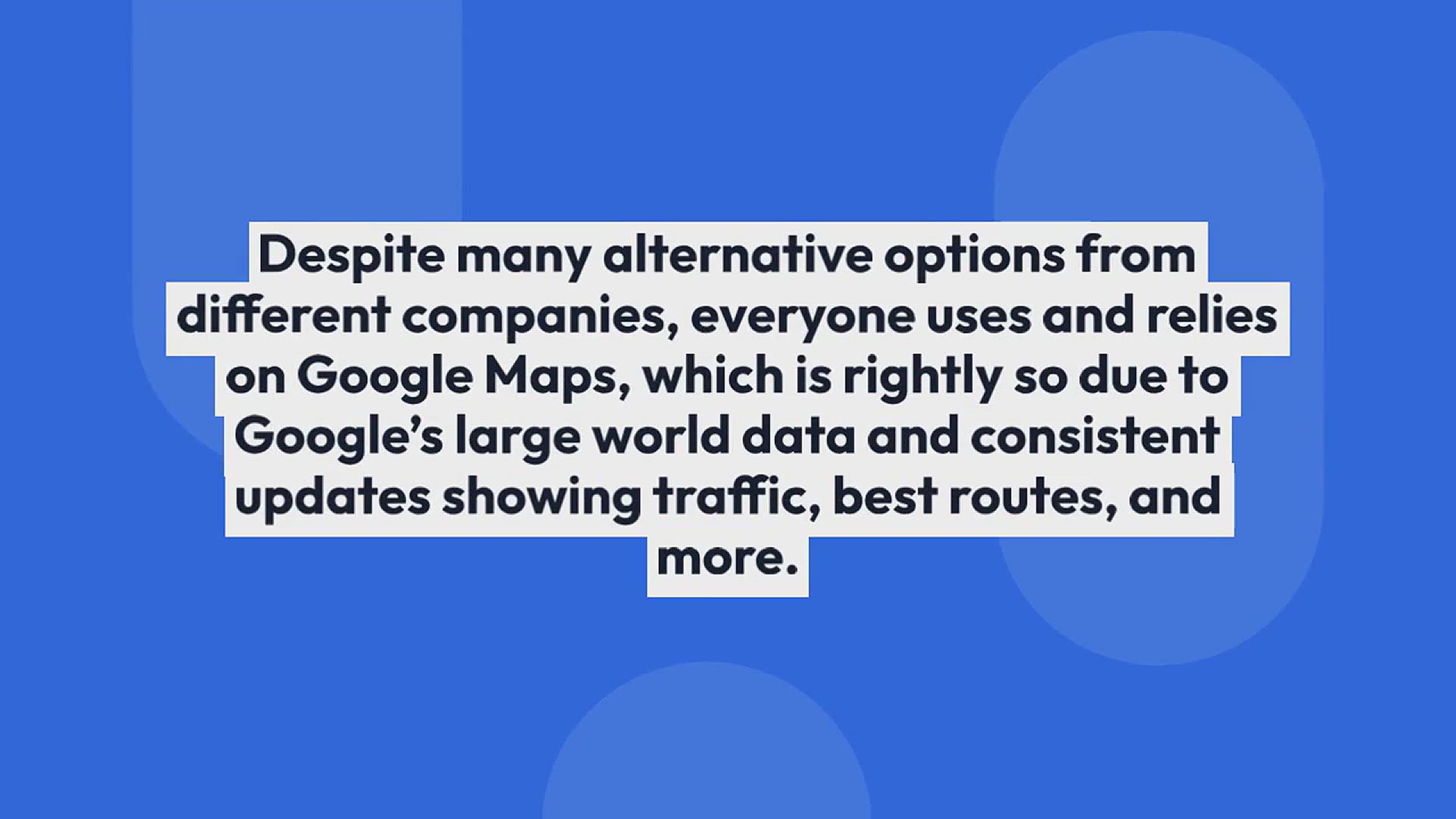 'Video thumbnail for 5 Major AI Updates on Google Maps: Generative AI in Maps and more'