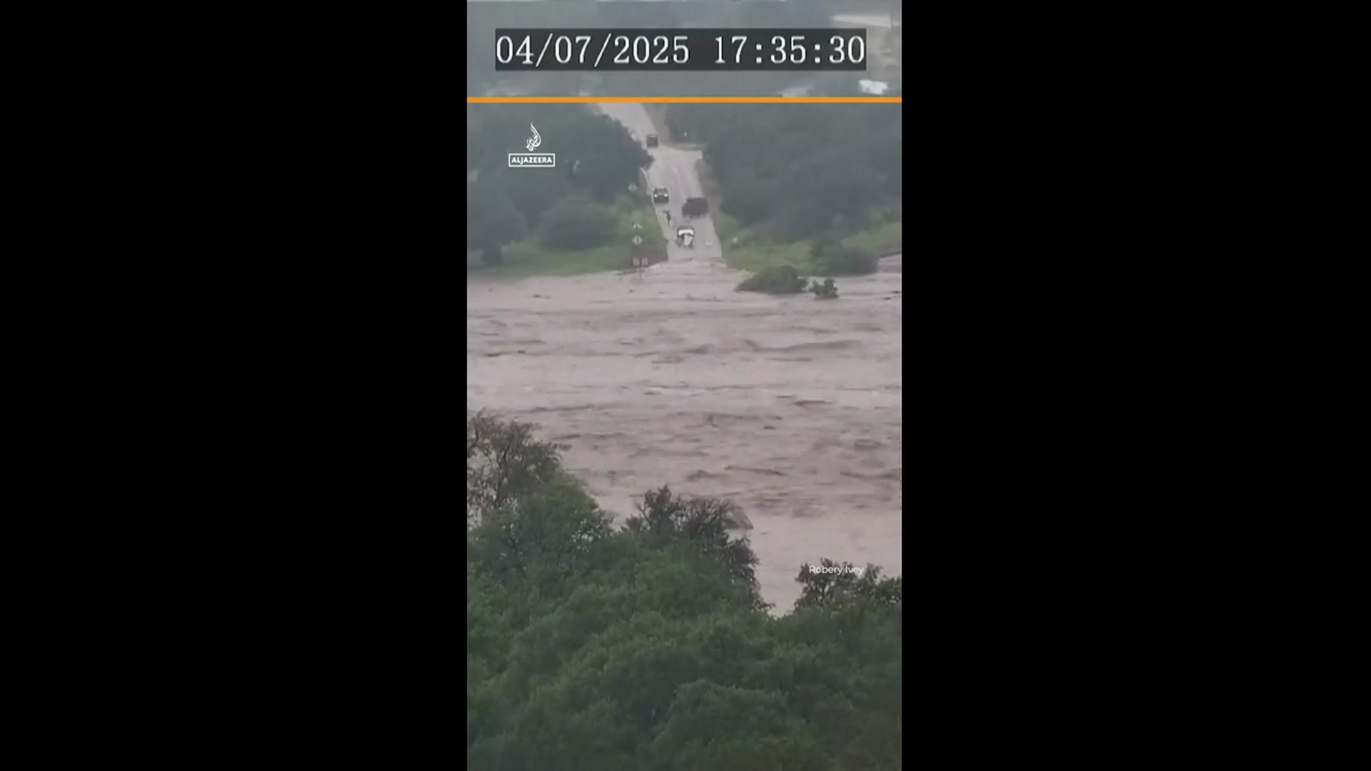 'Video thumbnail for Timelapse shows speed of Texas floods'