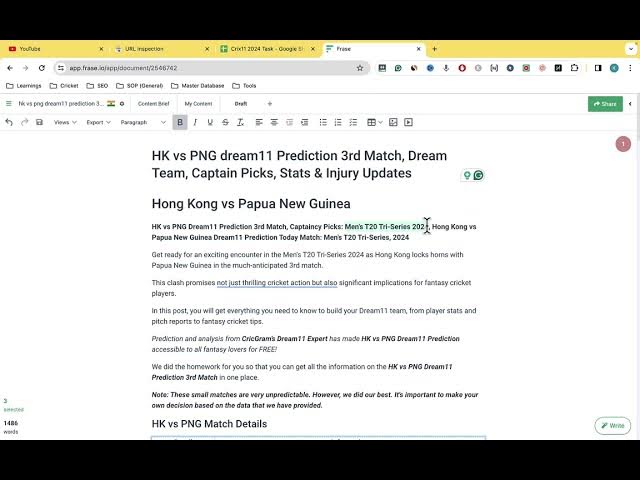 Video thumbnail for HK vs PNG Dream11 Prediction | HK vs PNG Dream11 Team | HK vs PNG Playing 11 Injury Updates