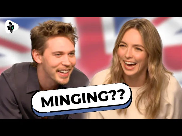 'Video thumbnail for Austin Butler Learns British Slang Words From Jodie Comer ? The Bikeriders Interview!'