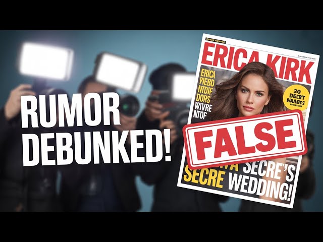Video thumbnail for Debunking Erika Kirk Marriage Rumors