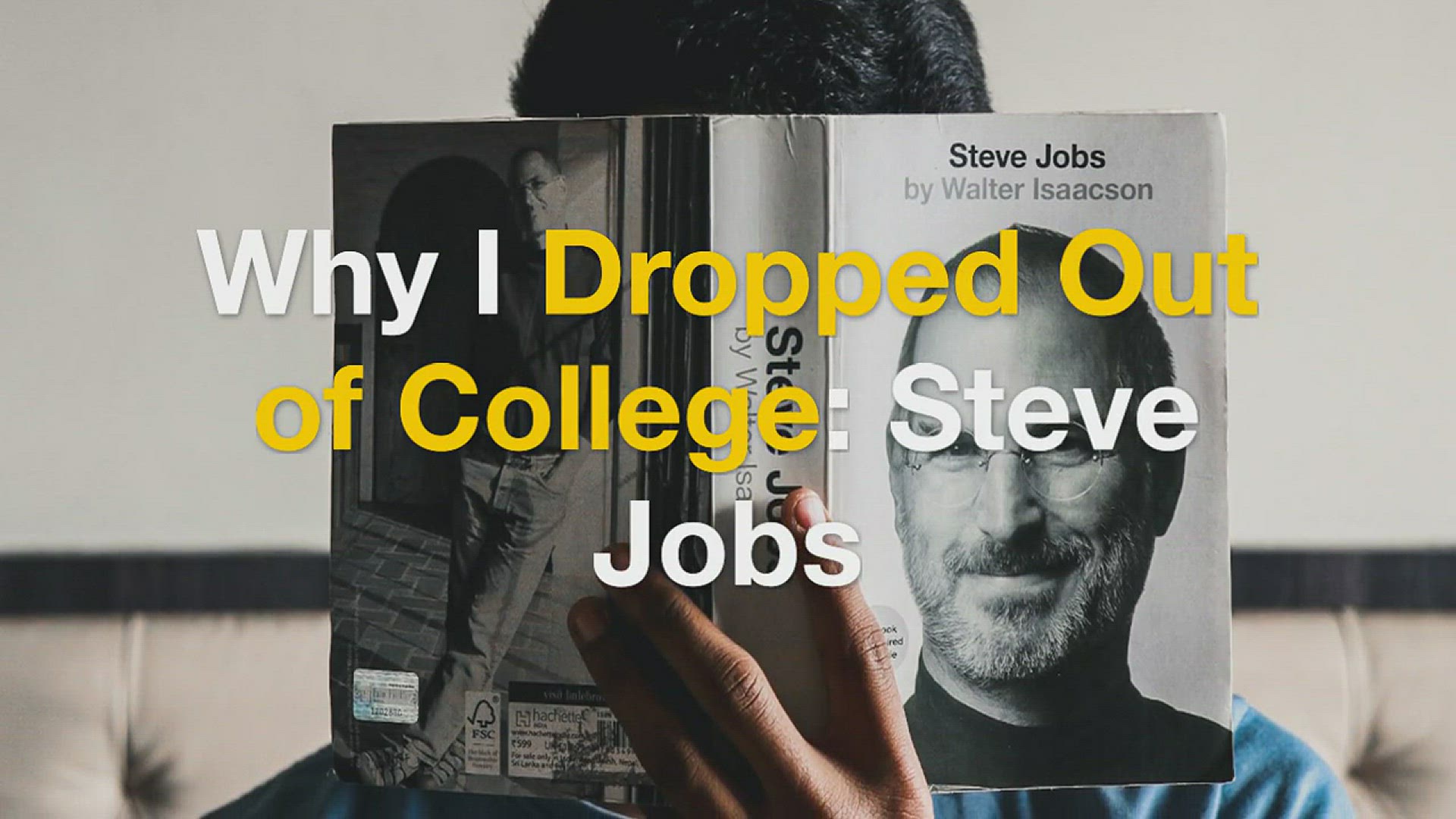 'Video thumbnail for Steve Jobs on Why I Dropped Out of College'
