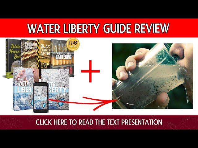 'Video thumbnail for Water Liberty Guide REVIEW'