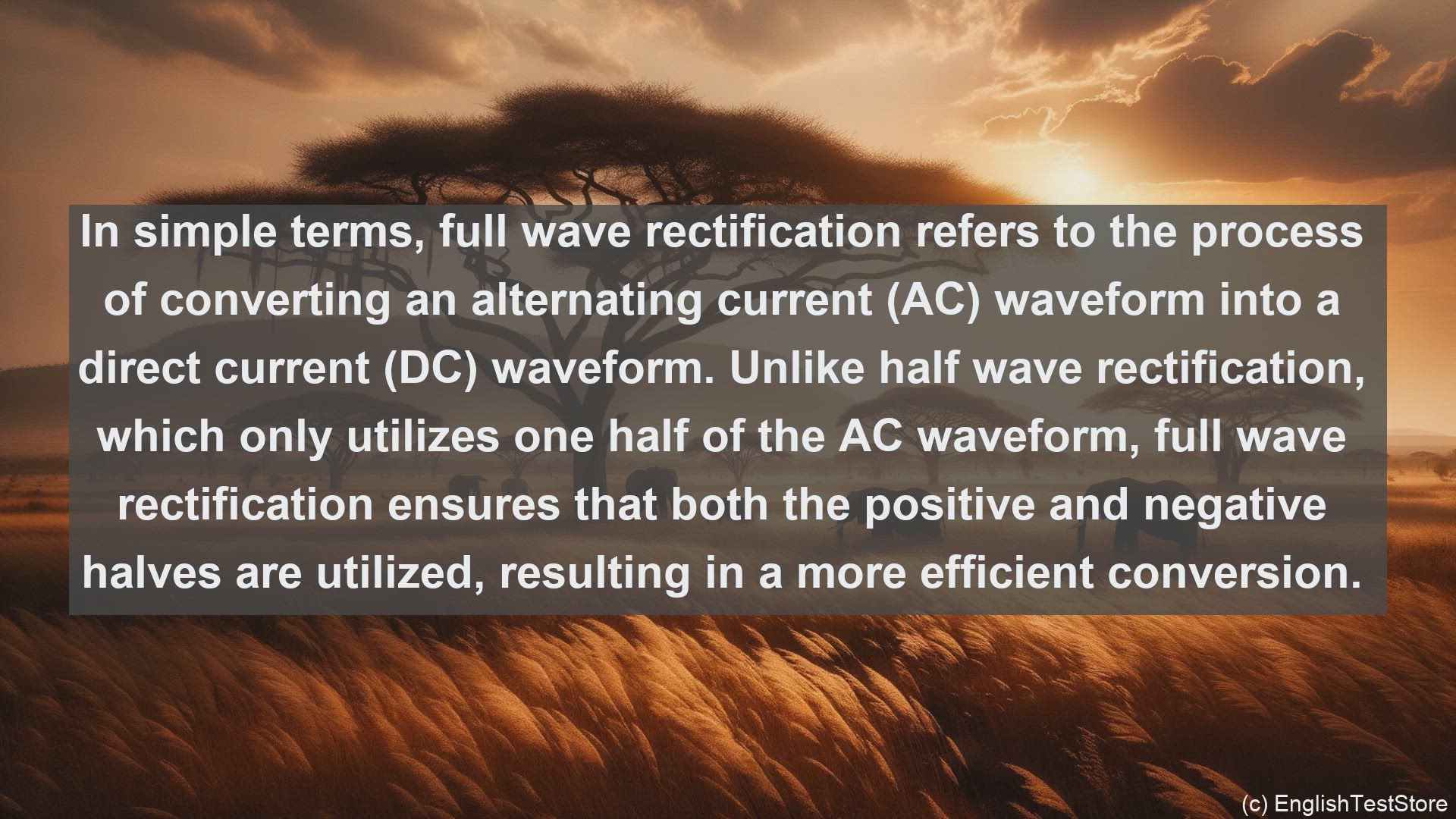 'Video thumbnail for Full wave recti in science  definition and examples'