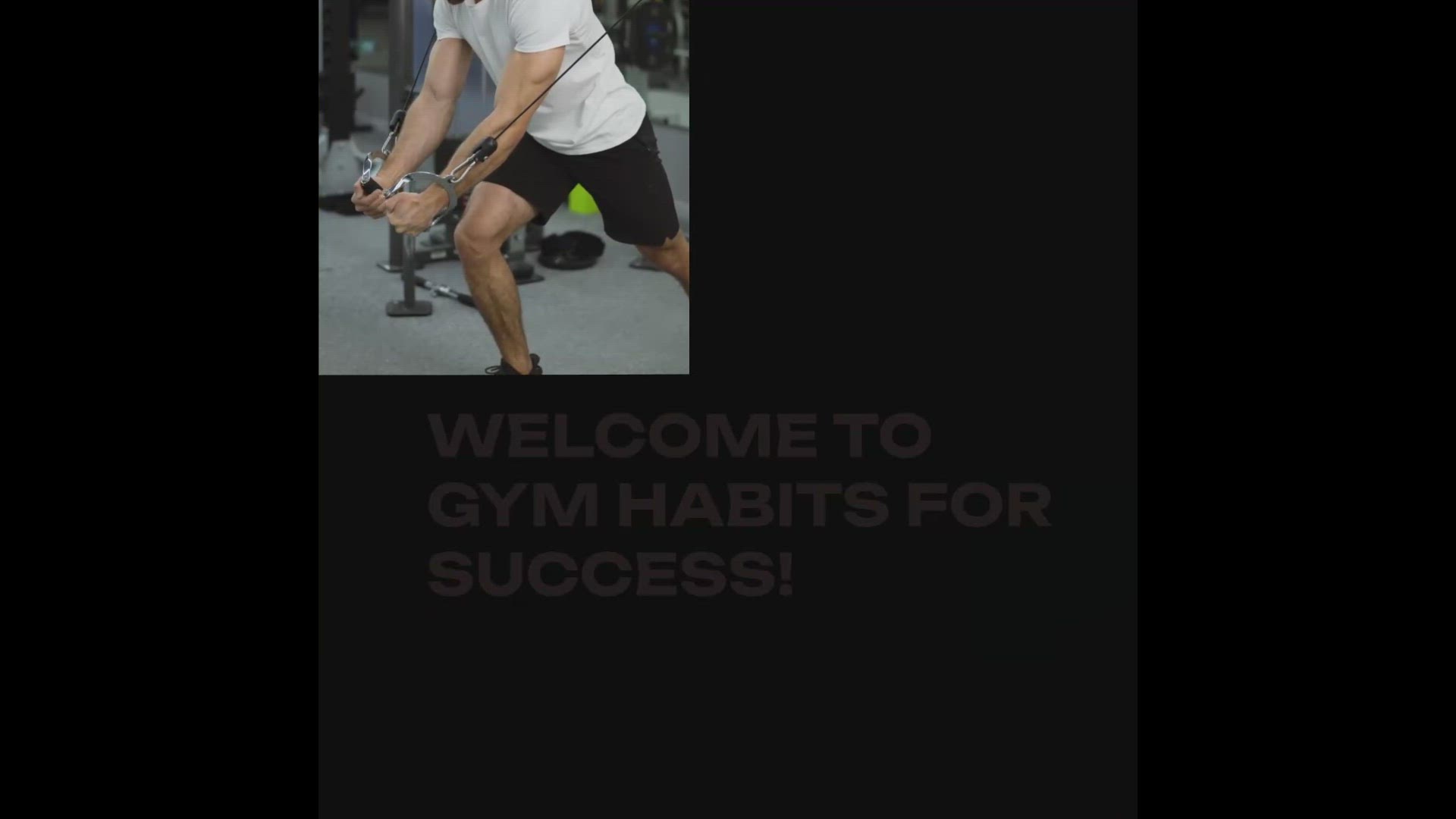 'Video thumbnail for Gym Habits for Success'