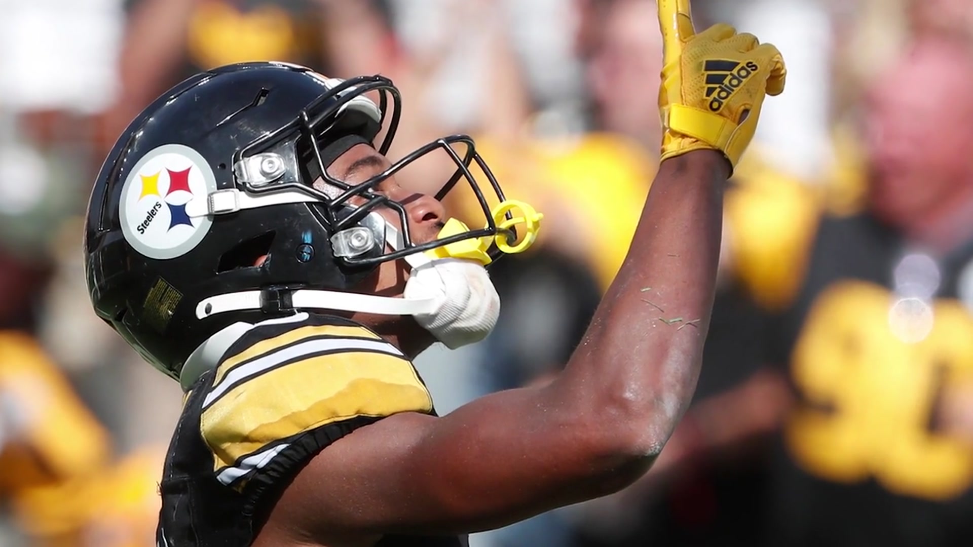 'Video thumbnail for Steelers WR coach Zach Azzanni recently announced the player currently filling the WR2 position'