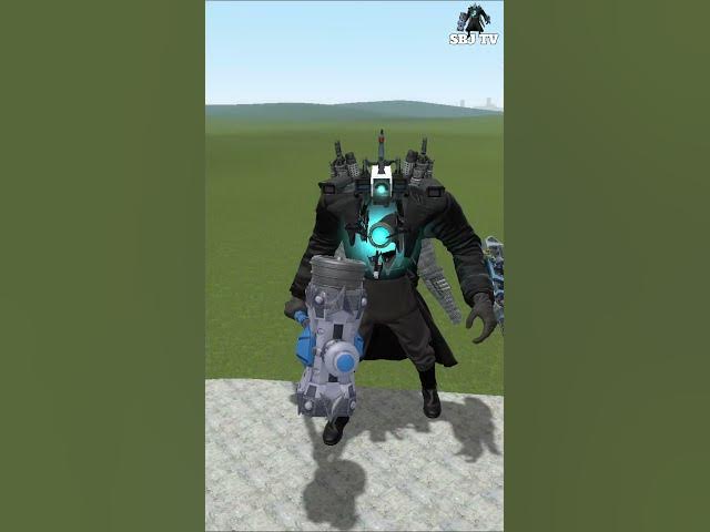 Video thumbnail for Skibidi Toilet VS CCTV Man Titan Upgrade #shorts #garrysmod