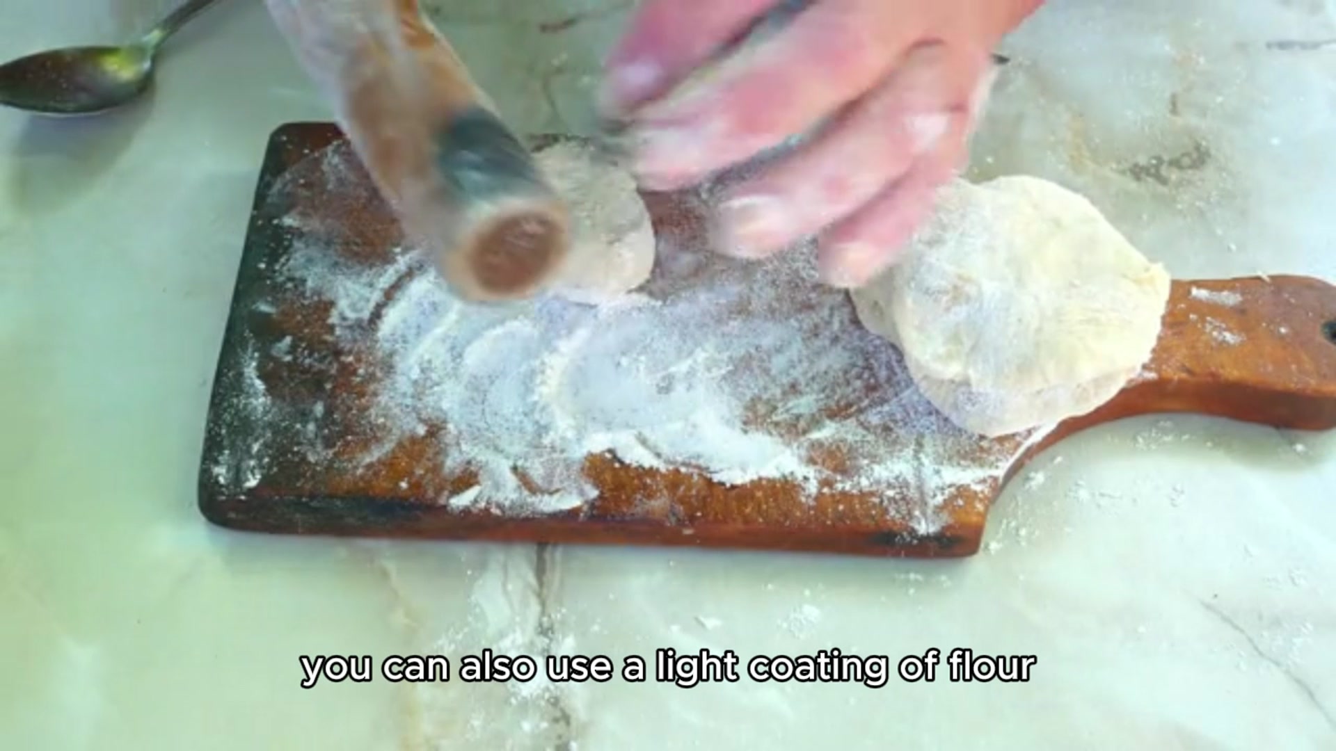 Video thumbnail for flounder recipe