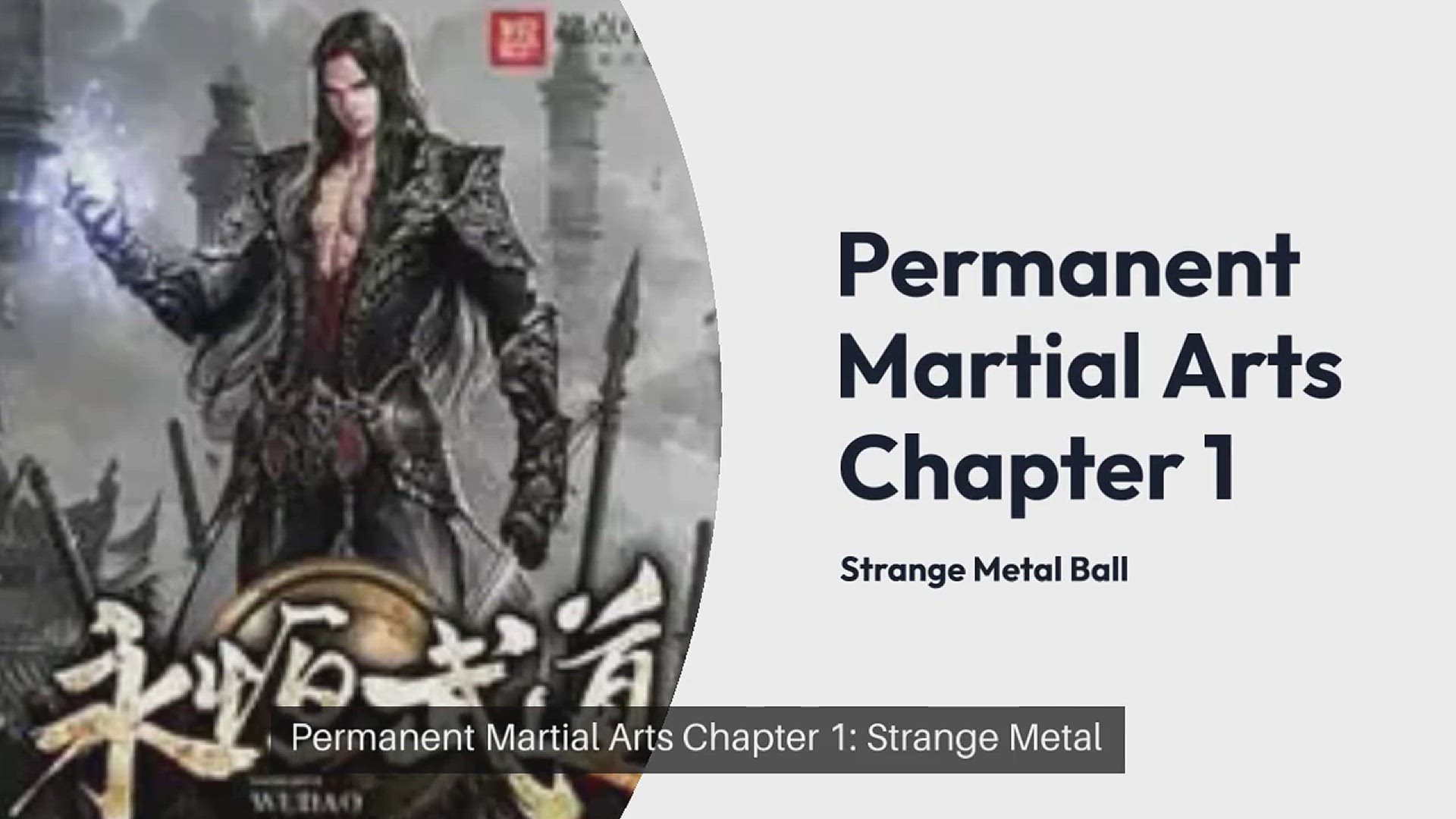 'Video thumbnail for Permanent Martial Arts chapter 1 Summary'