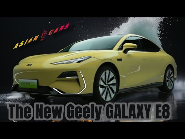 'Video thumbnail for The New Geely GALAXY E8 Review - Super ELECTRIC cars -'