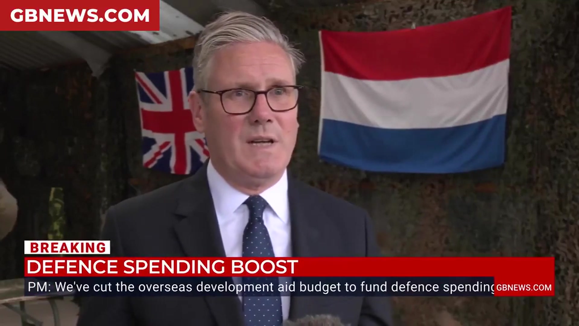 'Video thumbnail for WATCH: Keir Starmer grilled by GB News on how he will fund huge defence spending boost'