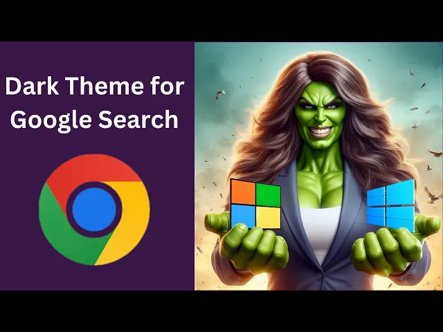'Video thumbnail for How to Enable Dark Theme for Google Search in Windows 11 or 10 | GearUpWindows Tutorial'