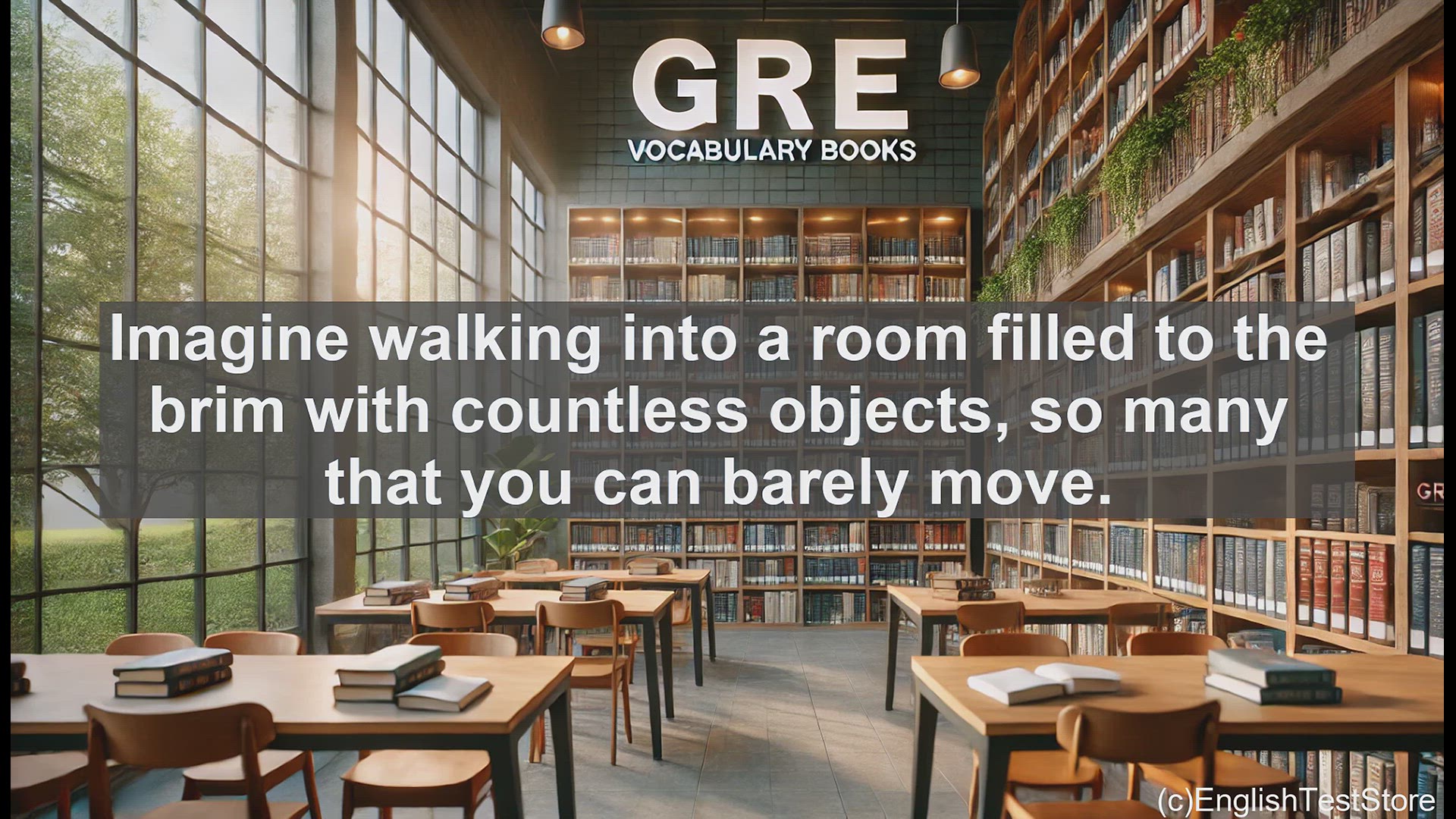 'Video thumbnail for GRE Vocabulary Lesson: GRE Vocabulary - Understanding and Using 'Plethora''