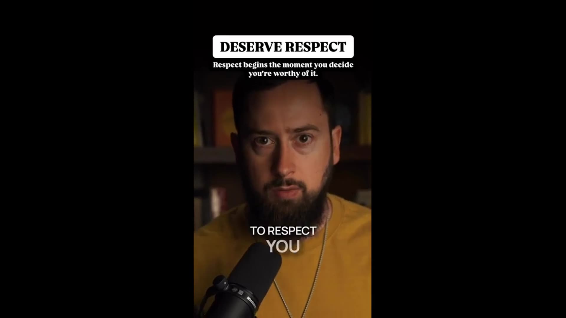 'Video thumbnail for josh terry: deserve respect: believe you're worthy'
