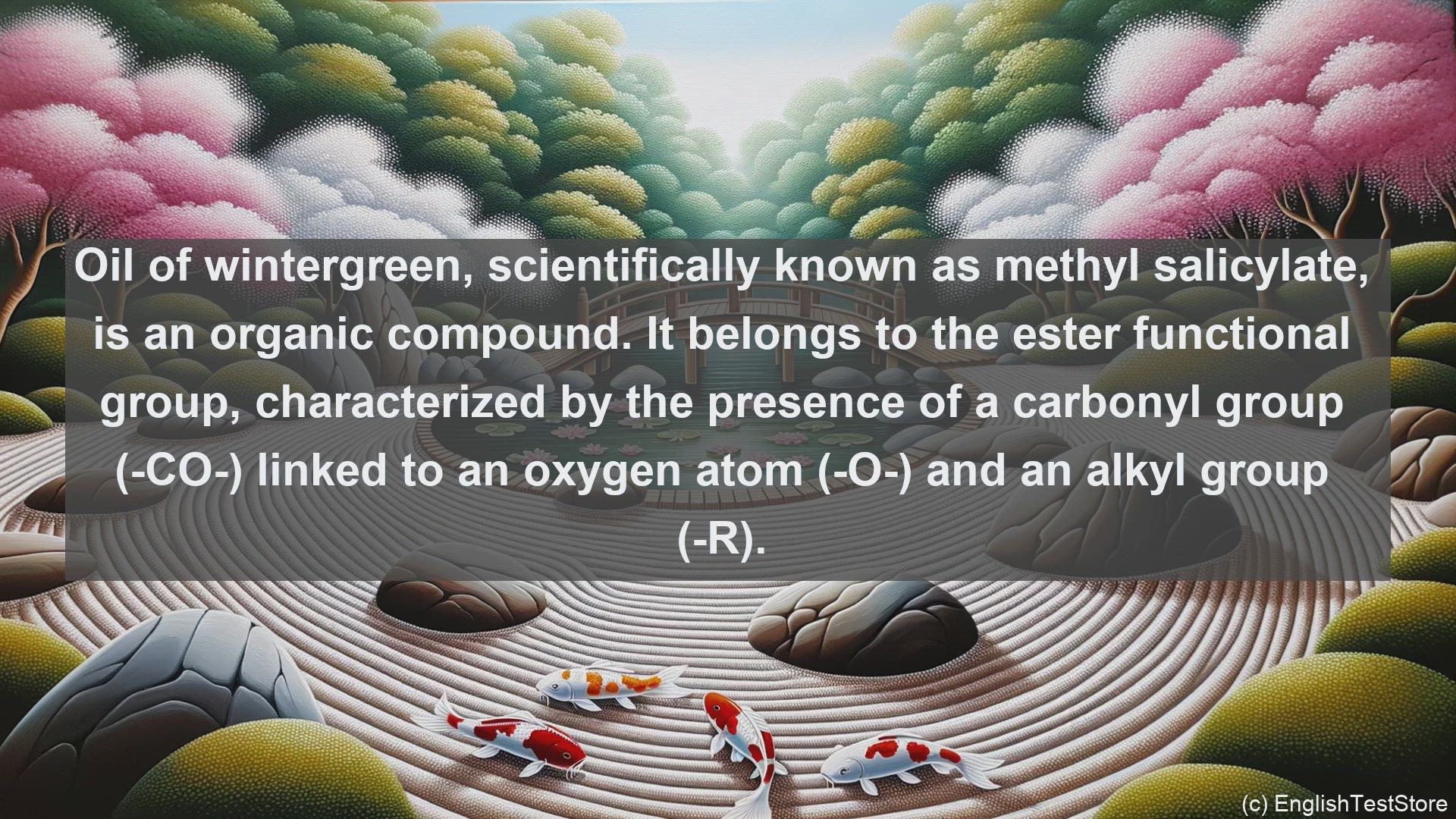 'Video thumbnail for Oil of wintergreen in science  definition and examples'